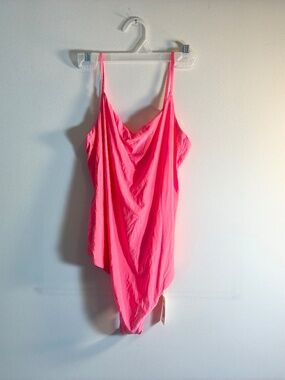 Smoothez by Aerie Coral Bodysuit